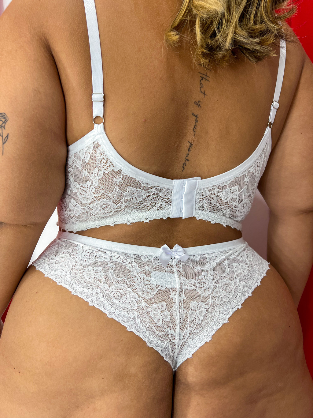 Lingerie Mel (XG) Branco — foto 2