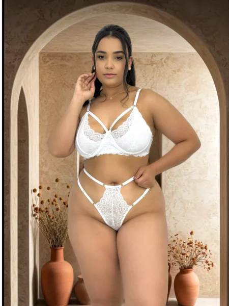Conjunto Leona Plus Size Tamanho 54