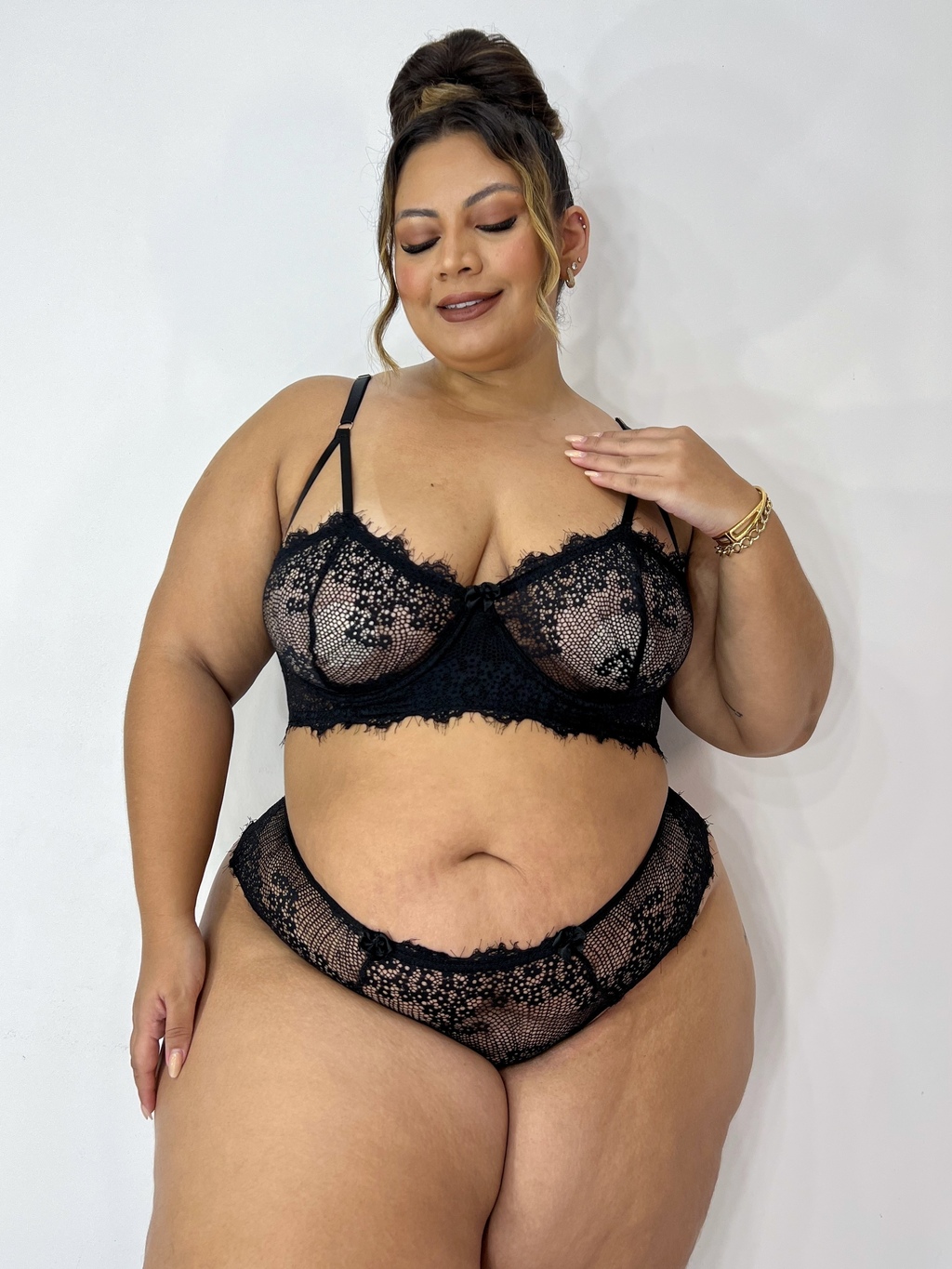 Lingerie Olívia (XG) PRETO — foto 5