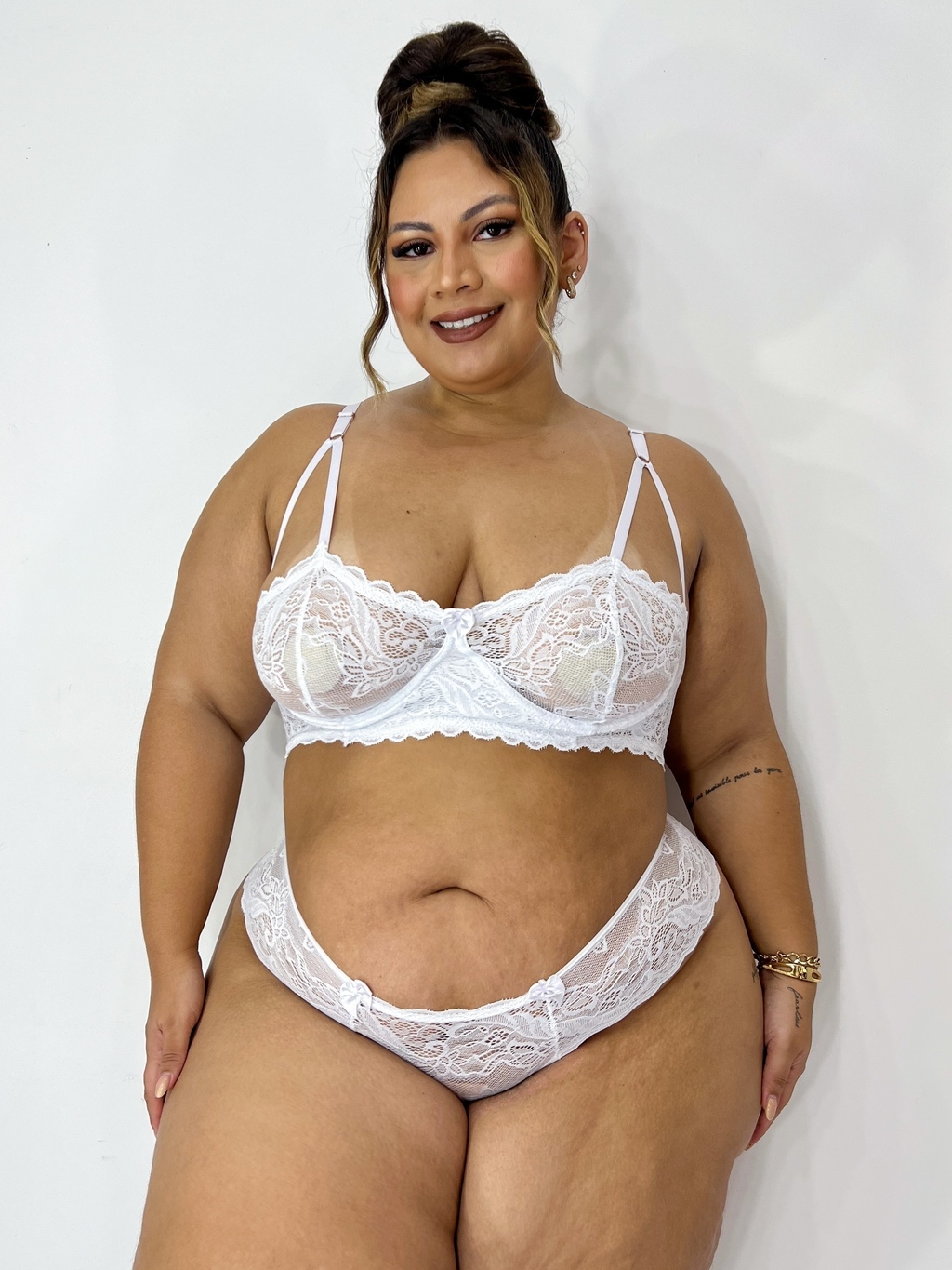 Lingerie Olívia (XG) Branco — foto 7