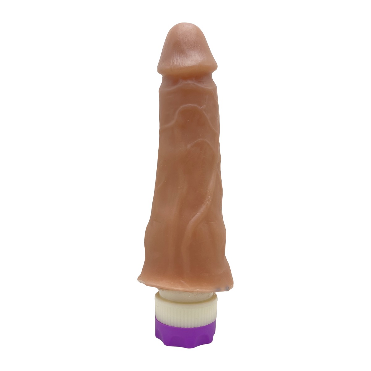 Prótese Realística 16x4cm com Vibro - Bege — foto 2