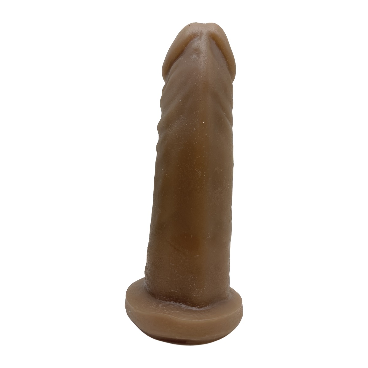 Prótese Realística 14x3,5cm Maciça - Chocolate — foto 3