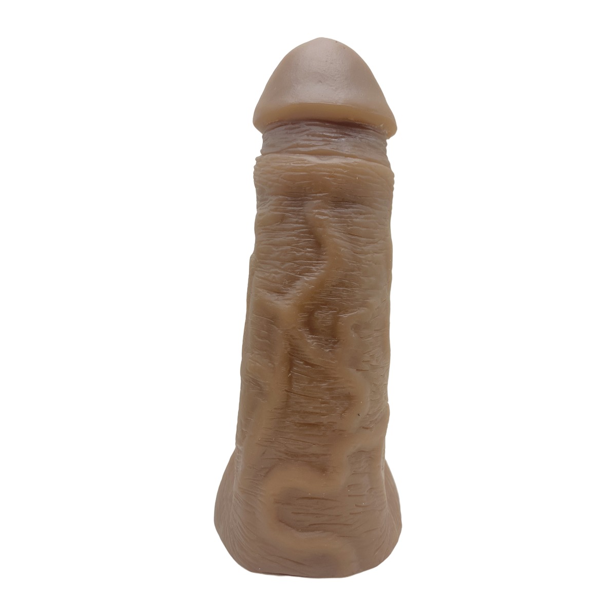 Prótese Realística 18x4,5cm com Cinta - Chocolate — foto 2