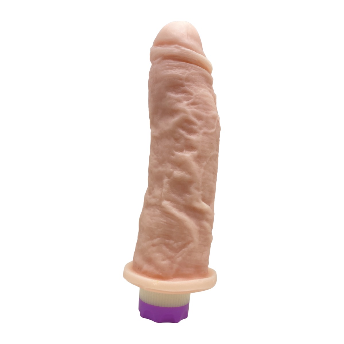 Prótese Realística 19x5cm com Vibro - Rosa — foto 1