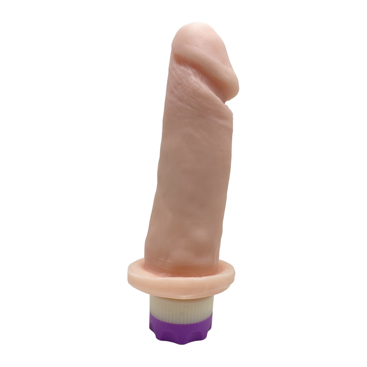 Prótese Realística 14x4cm com Vibro - Rosa — foto 1