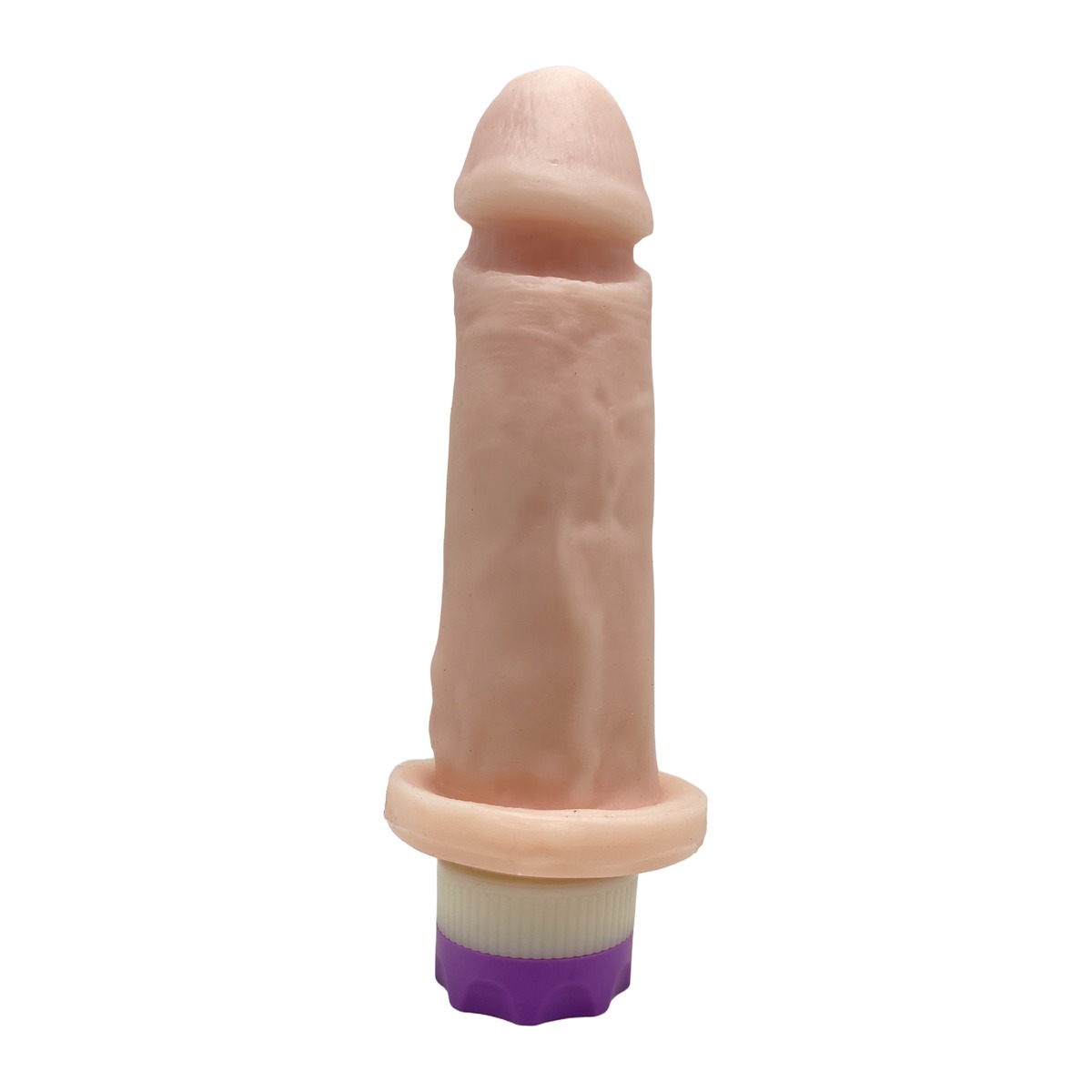 Prótese Realística 14x4cm com Vibro - Rosa — foto 2