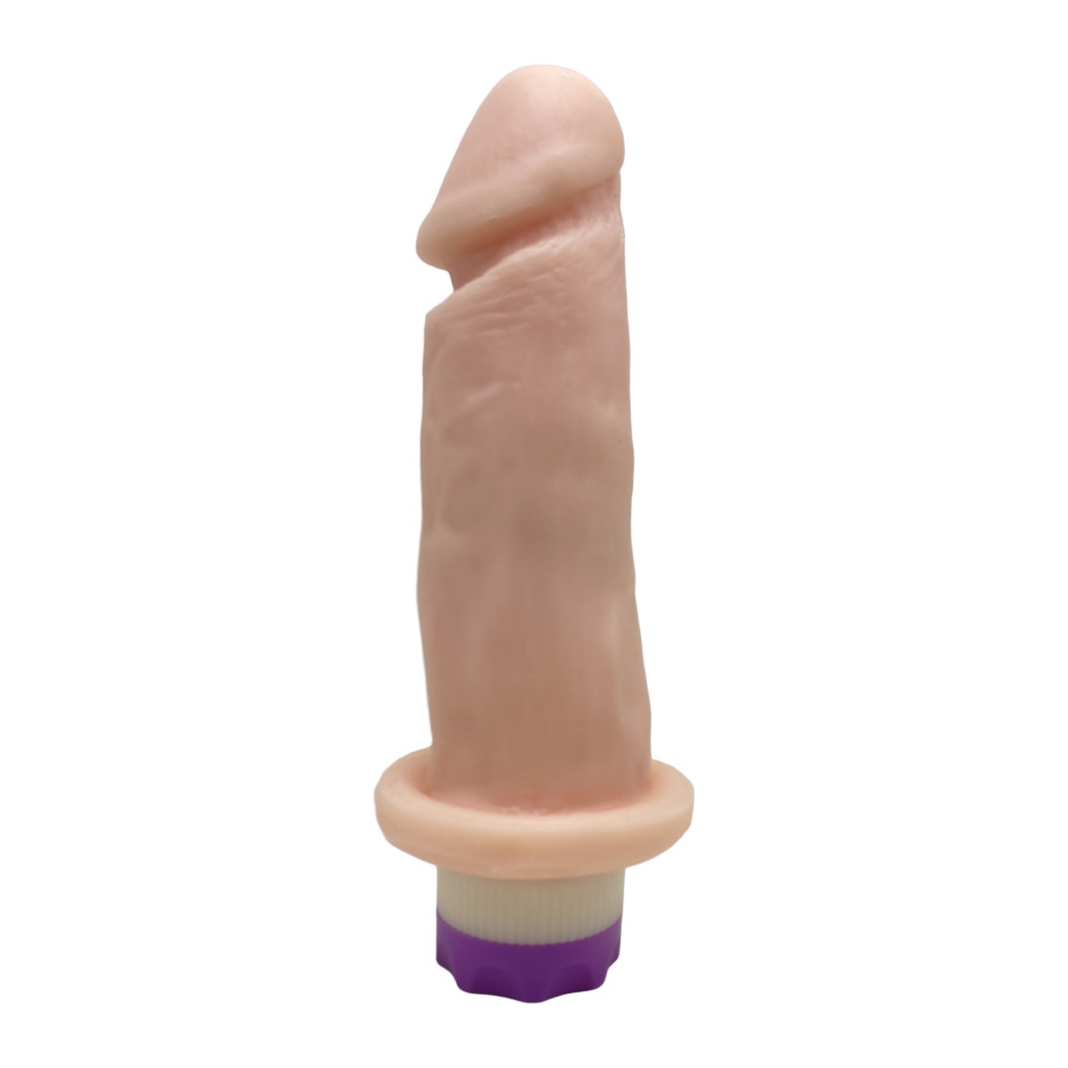 Prótese Realística 14x4cm com Vibro - Rosa — foto 4
