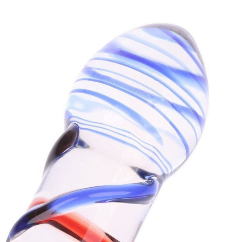 Plug Anal Escalonado de Vidro 20cm (1504) — foto 4