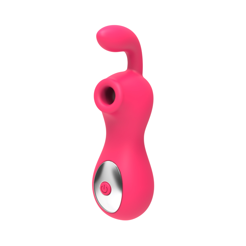 Vibrador de Clitóris Duplo Pulsação +vibração Roxo (1227) Recarregável — foto 2