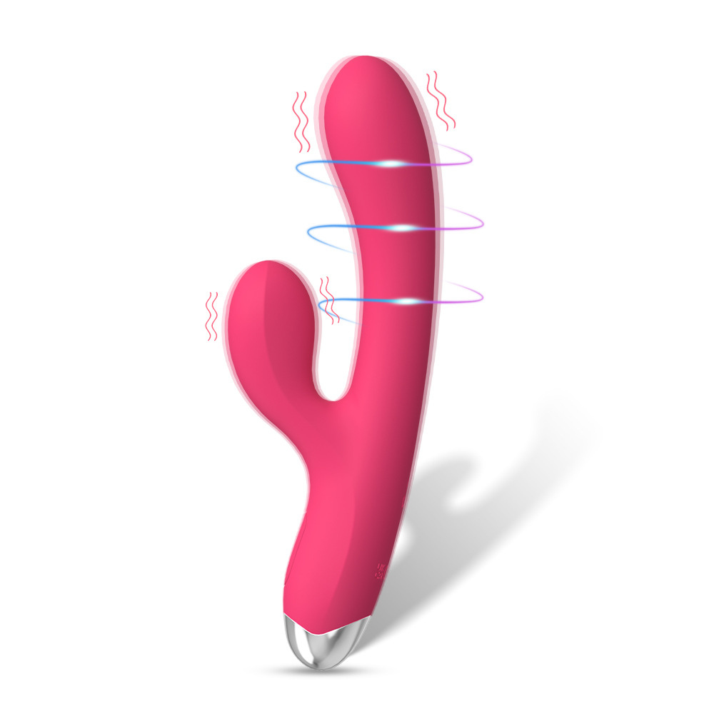 Vibrador Ponto G com Estimulador Clitoriano (4229) Recarregável — foto 1