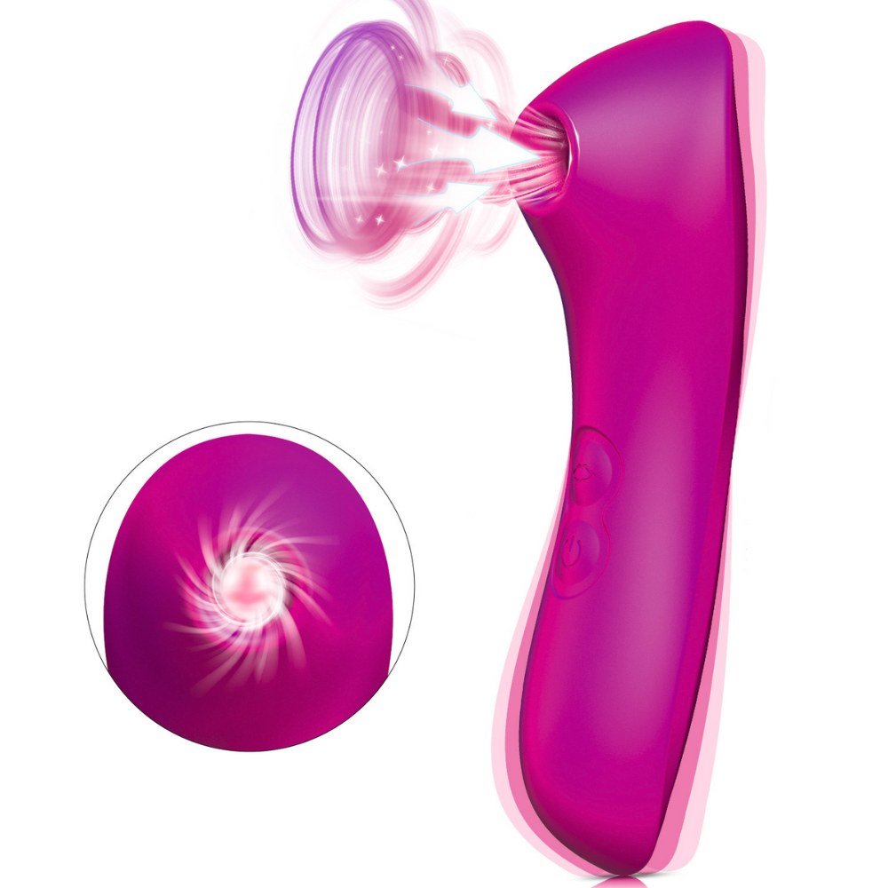 Vibrador de Clitóris com Pulsação 10 Intensidades Pink (2142) Recarregavel — foto 1