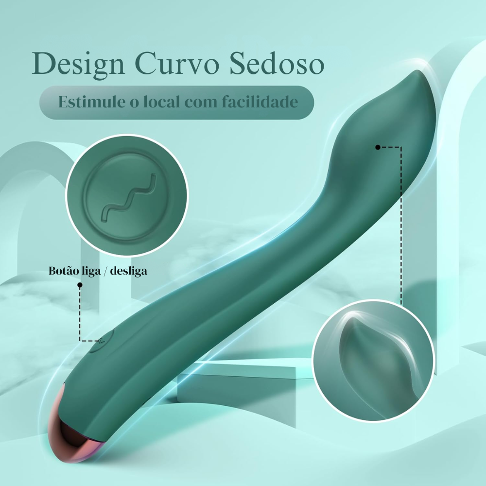 Vibrador Personal Ponto G (2528) Recarregavel — foto 3