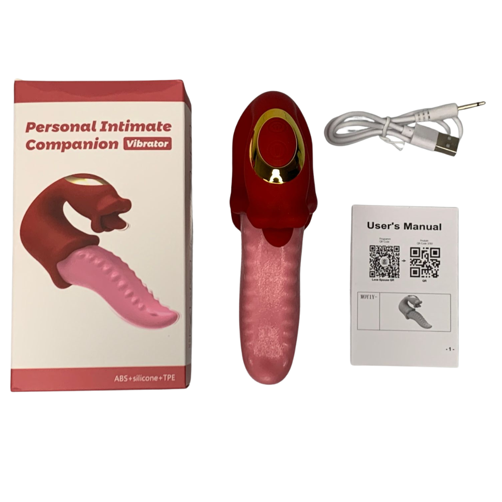 Super Vibrador de Lingua com Rotação de 360° (8794) Recarregável — foto 2