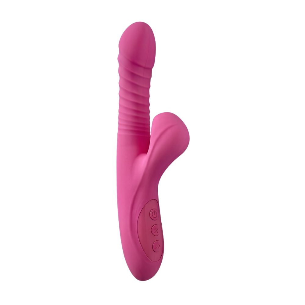 Vibrador com Pulsação Vai e Vem C/Aquecimento Rotação 360º (5223) Recarregável — foto 4