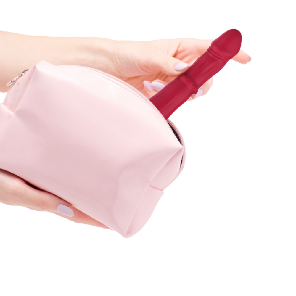 Vibrador Ponto G com Aquecimento Ponta Móvel e Esferas Vai e Vem (3828) Recarregável — foto 5