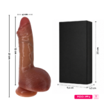 Pênis Realístico com Sistema de Esguicho Manual (3322) 23cm — foto 7