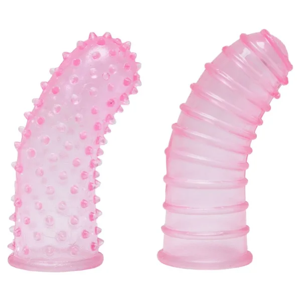 Capa de Dedo Estimuladora Rosa