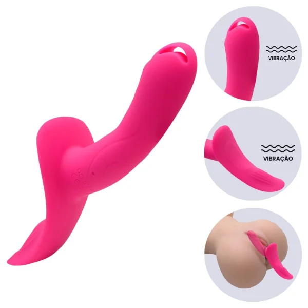 Vibrador Penetrador Ponto G 7 Vibrações Recarregável