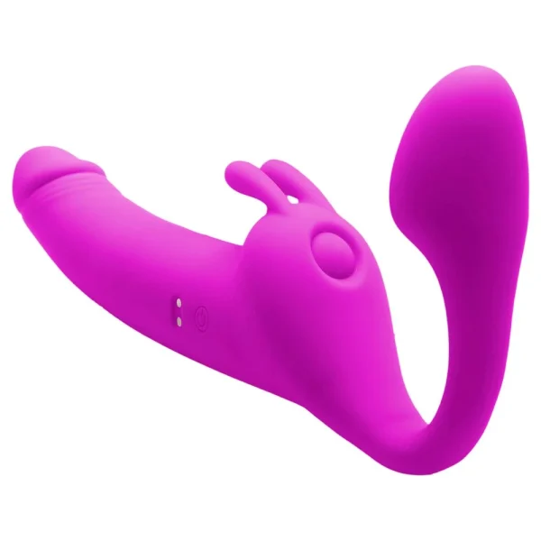Vibrador Strapless 10 Modos Zanini Pretty Love Recarregável