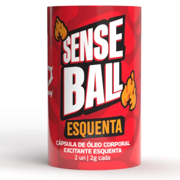 Bolinha Explosiva Sense Ball Esquenta (2 cápsulas)