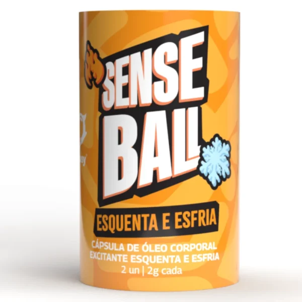 Bolinha Explosiva Sense Ball Esquenta e Esfria (2 cápsulas)