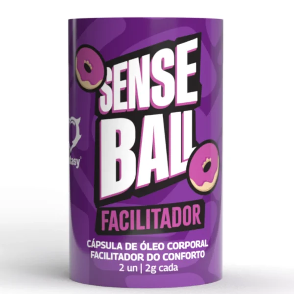 Bolinha Explosiva Sense Ball Facilitador Anestésico (2 cápsulas)
