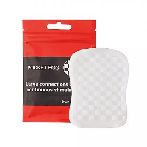 EGG Pocket Ondas Vermelho - Texturizado (7889) — foto 1