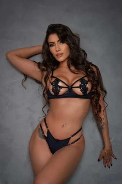 Conjunto Sensual com Gripir Preto Tamanho GG