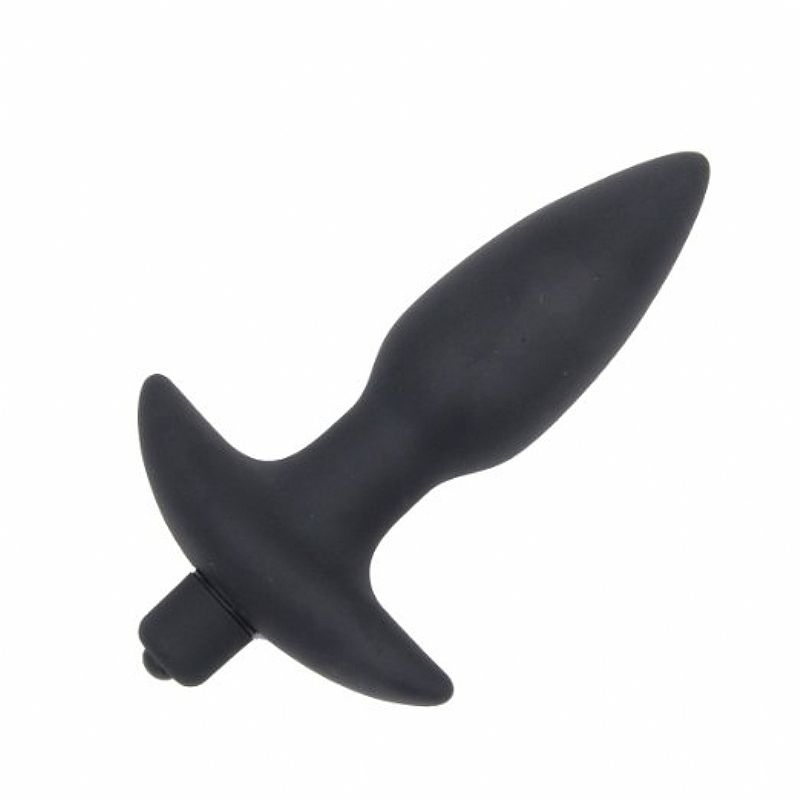 Plug Anal com vibrador - 12,5x3,5 (7916) — foto 1