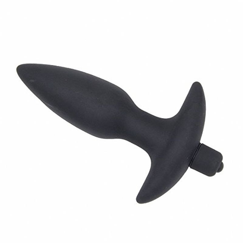 Plug Anal com vibrador - 12,5x3,5 (7916) — foto 3