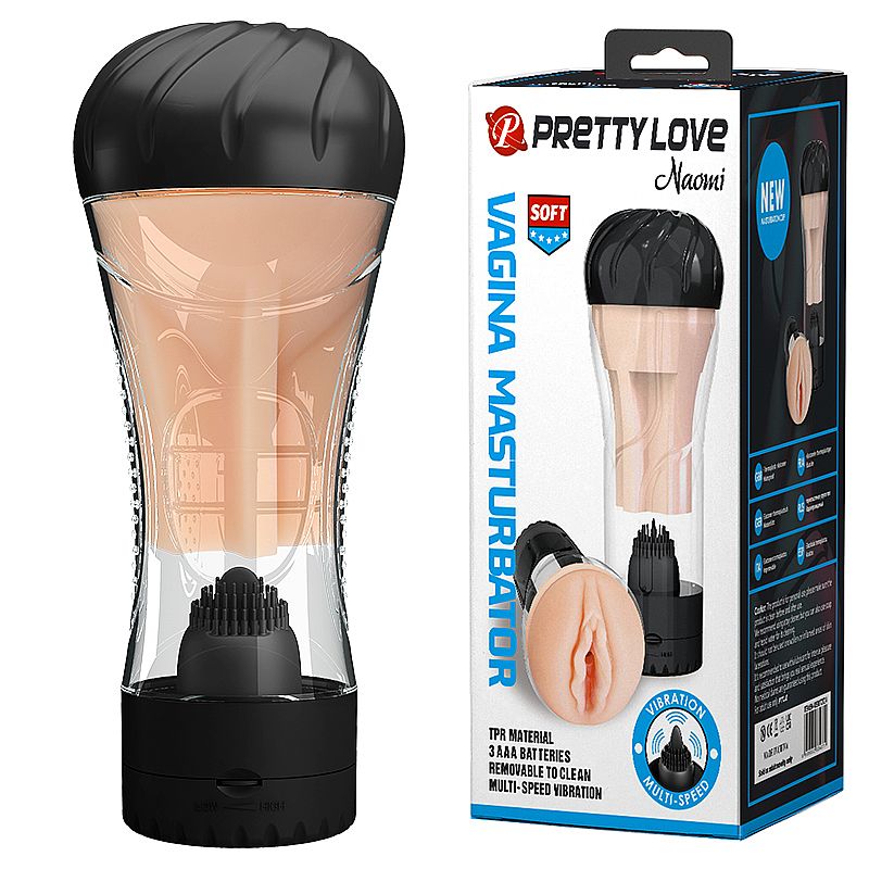 Masturbador Lanterna Formato de Vagina - Naomi - Pretty Love(7782) Pilha — comprar com embalagem discreta na iFody