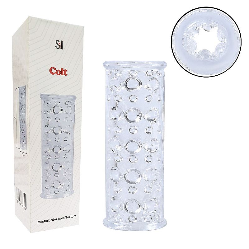 Masturbador Masculino em Silicone - Colt - 13,0x5,0cm (8466) — foto 5