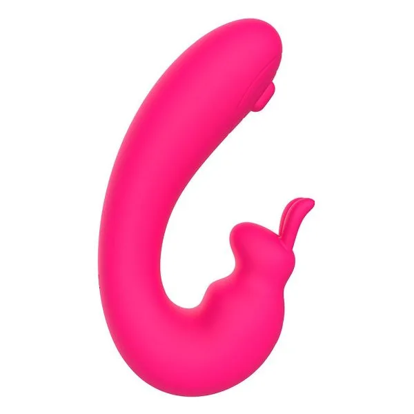 Vibrador Rabbit e Pulsação - Pink Recarregável