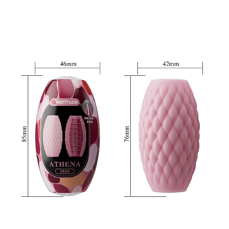 Egg Masturbador Vazado - Eros / Rosa (9053) Pretty Love — foto 3
