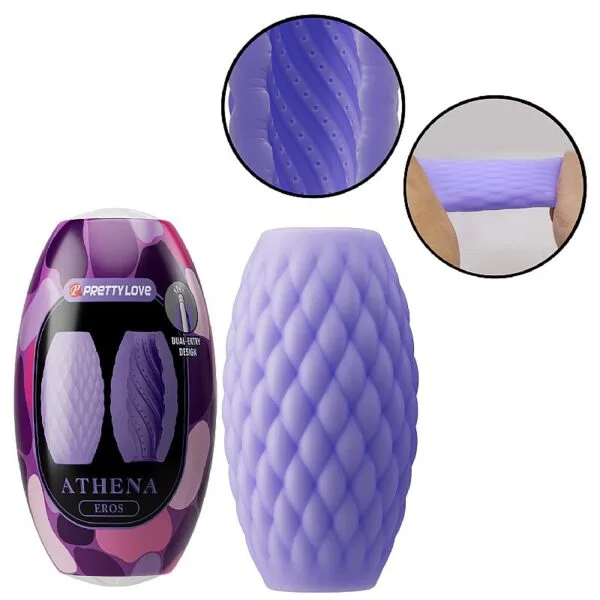 Egg Masturbador Vazado - Eros / Roxo (9054) Pretty Love