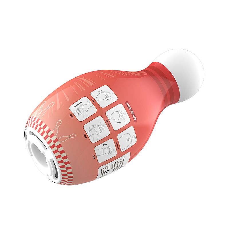 Egg Masturbator em Formato de Boliche - Happy Bowling (9112) S-Hande — foto 5