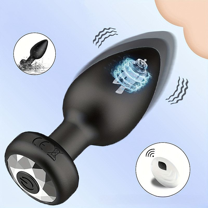 Plug Anal com Vibro Controle Remoto (9272) recarregável — foto 4