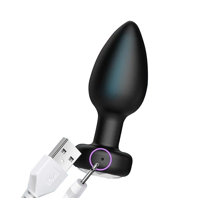 Plug Anal com Vibro Controle Remoto (9272) recarregável — foto 2