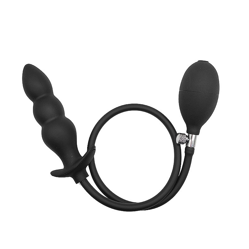 Plug Anal Escalonado - Silicone Inflável 12.5 X 3.7 (9246) — foto 6