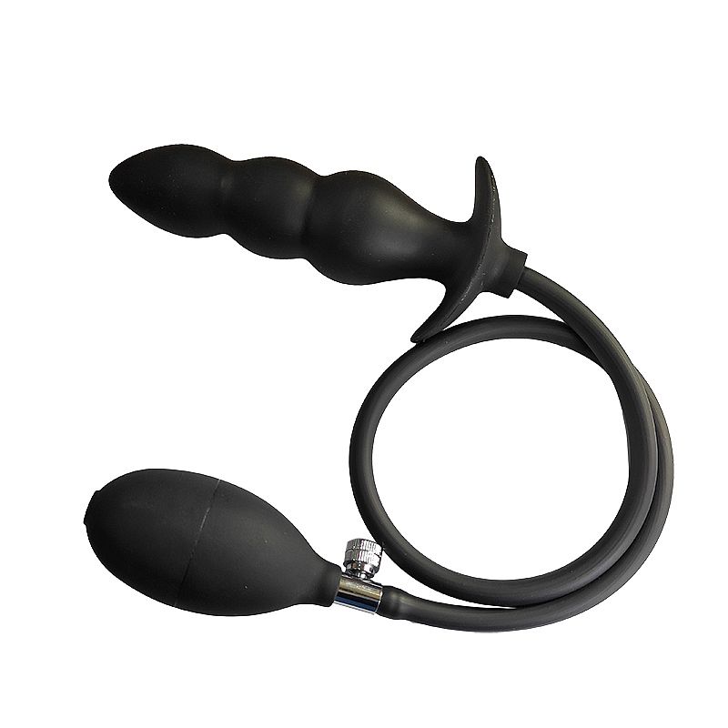 Plug Anal Escalonado - Silicone Inflável 12.5 X 3.7 (9246) — foto 4