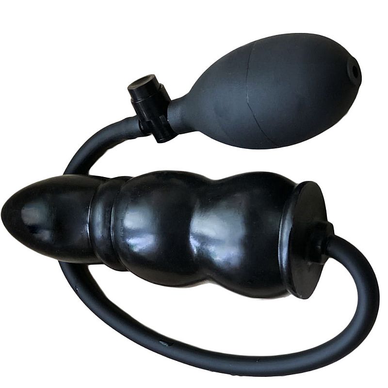 Plug Anal Escalonado - Silicone Inflável - 15.5 X 5.0 (9249) — foto 5
