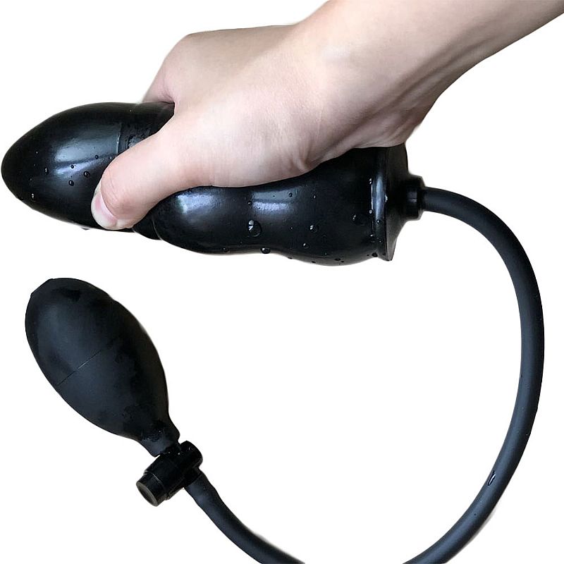 Plug Anal Escalonado - Silicone Inflável - 15.5 X 5.0 (9249) — foto 4