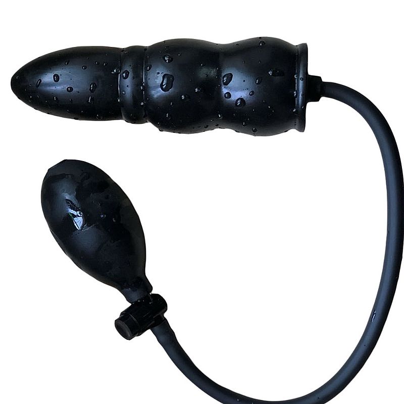 Plug Anal Escalonado - Silicone Inflável - 15.5 X 5.0 (9249) — foto 3