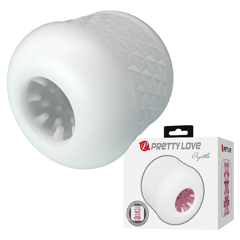 Mini Masturbador Vazado Formato de EGG - Crysthe (9225) Pretty Love — foto 9
