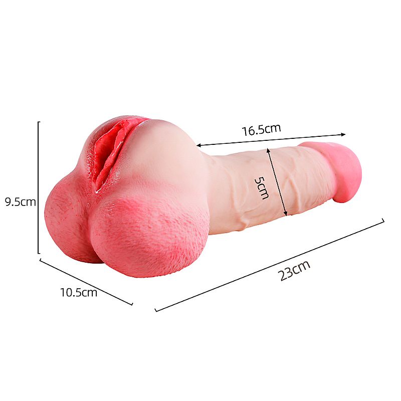 Masturbador Masculino com Vagina (9569) Formato de Pênis — foto 2