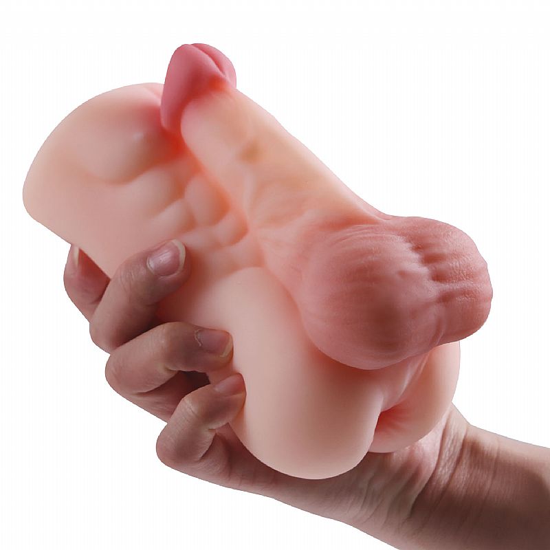 Masturbador Masculino - Formato de Corpo e Ânus Masculino (9793) 15,5 x 8,5cm — foto 2