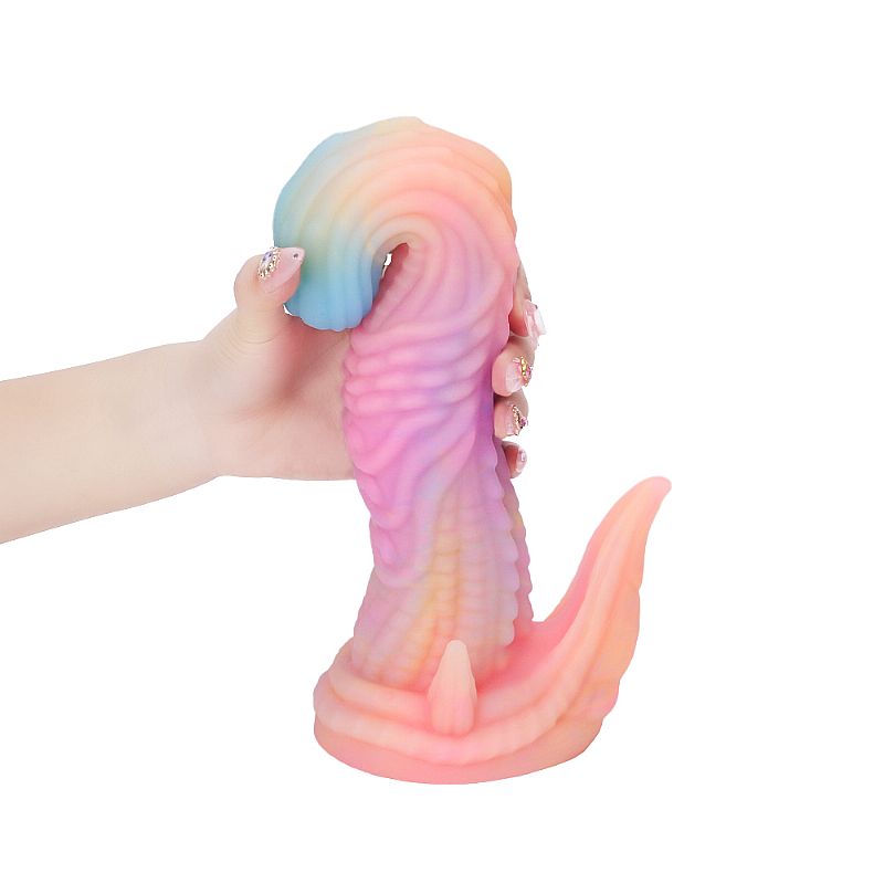 Dildo Alien Fluorescente - 18,8 x 3,8 (9831) — foto 9