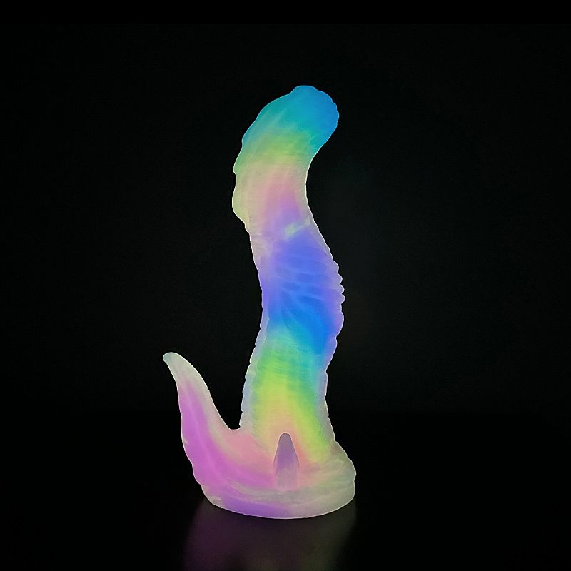 Dildo Alien Fluorescente - 18,8 x 3,8 (9831) — foto 4
