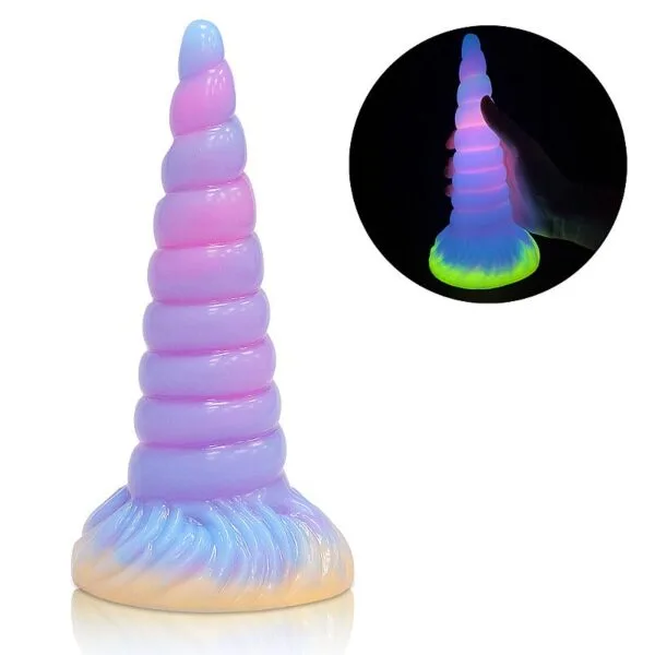 Plug Anal Cônico Alien - Fluorescente - 20,5 x 5,0 (9833)