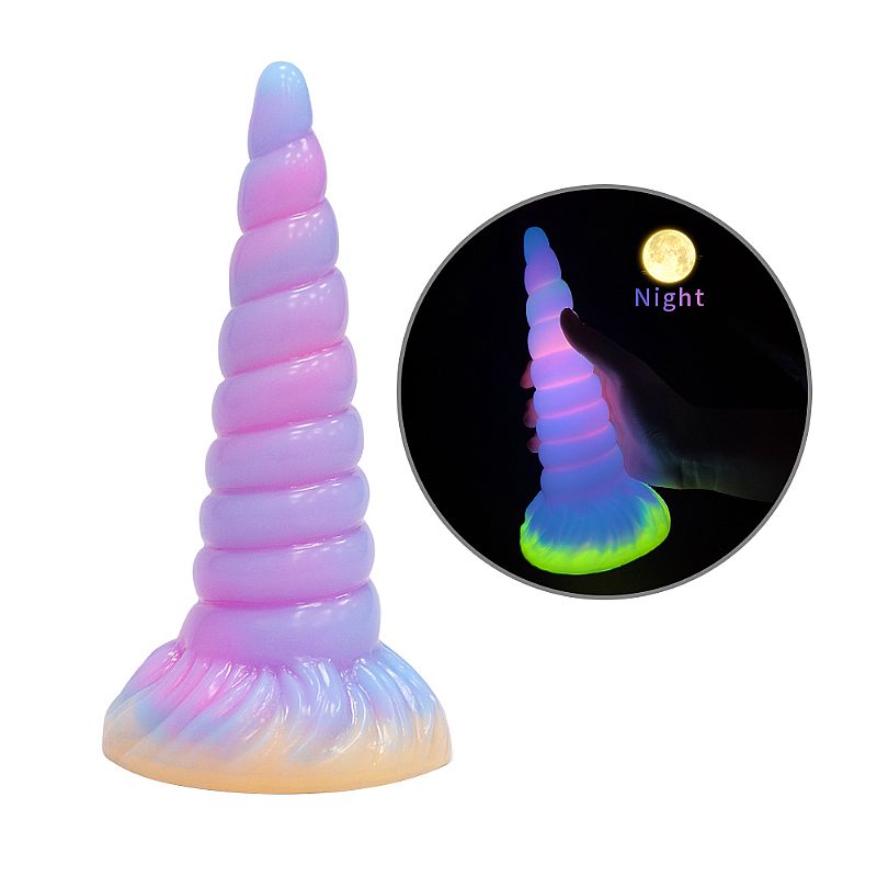 Plug Anal Cônico Alien - Fluorescente - 20,5 x 5,0 (9833) — foto 3